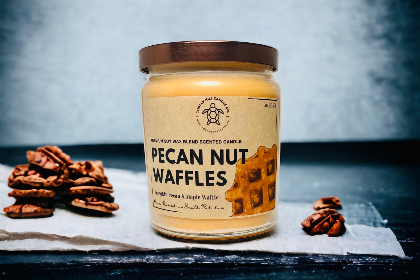 Pecan Nut Waffles
