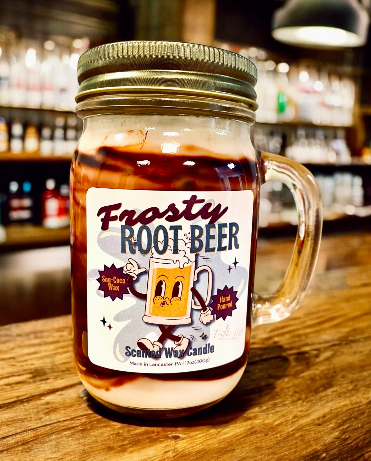 Frosty Rootbeer- 12oz Mug Candle