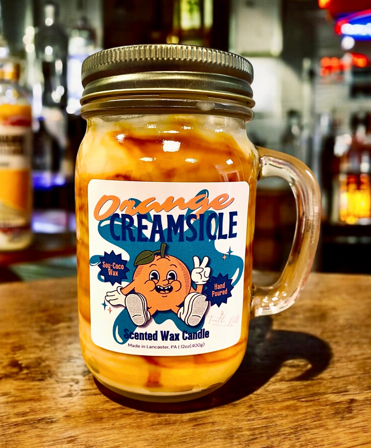 Orange Creamsicle- 12oz Mug Candle