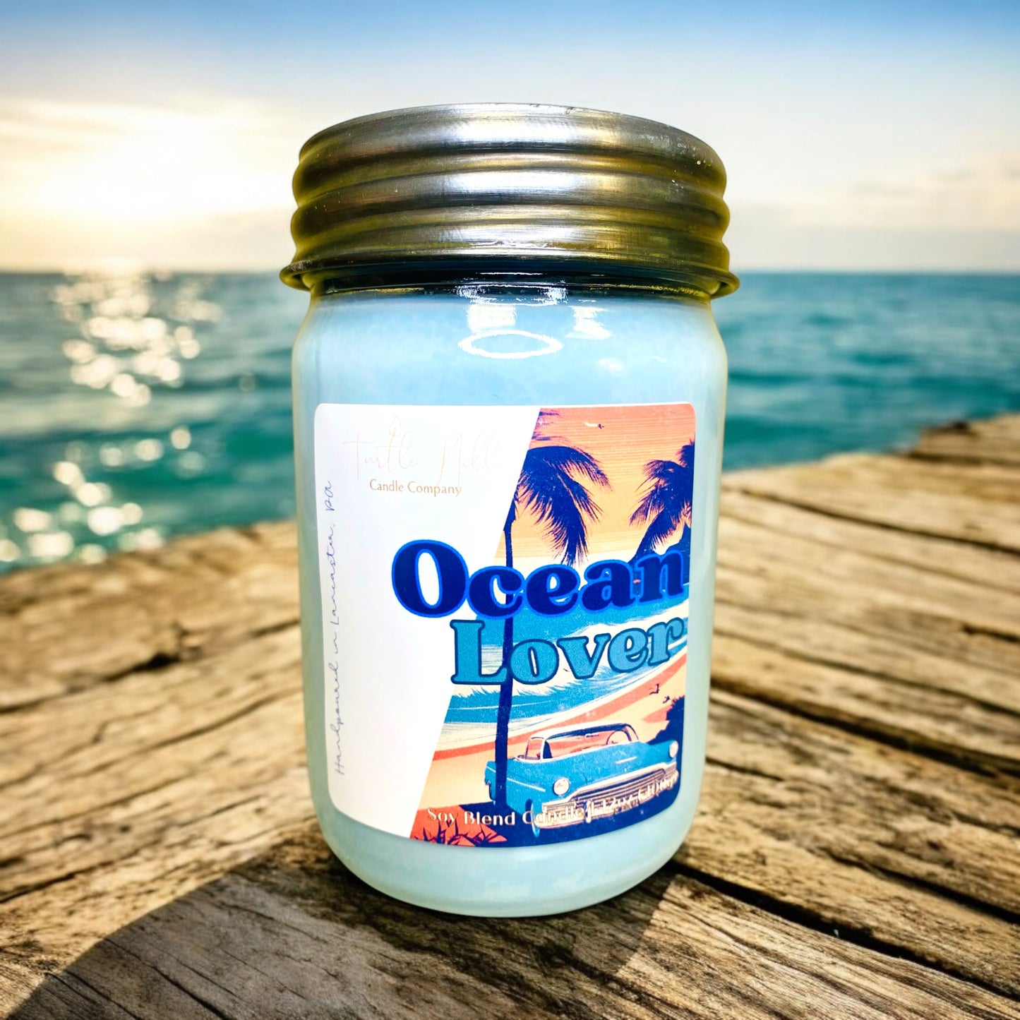 Ocean Lover-10oz Glass Candle