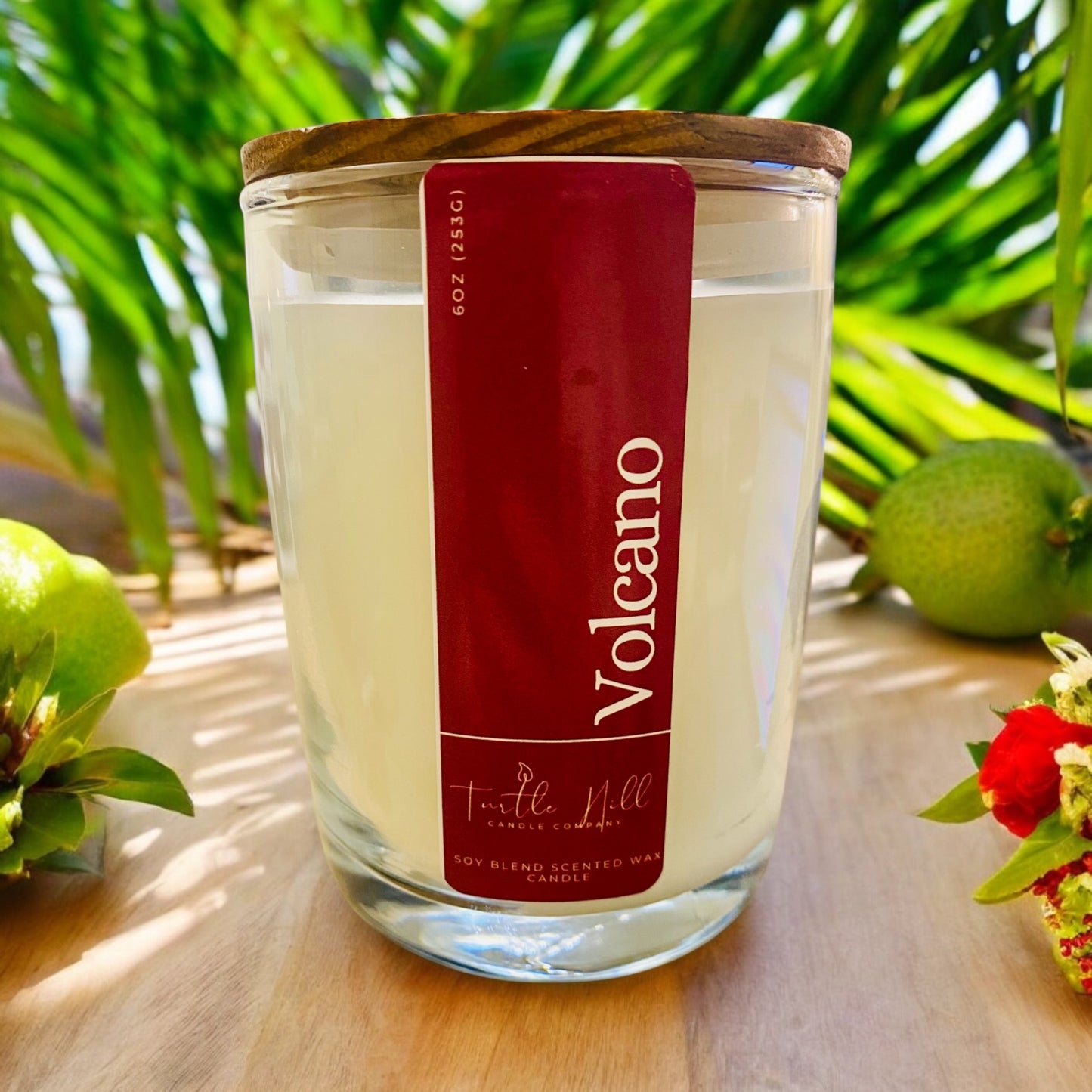 Volcano-6oz Glass Candle