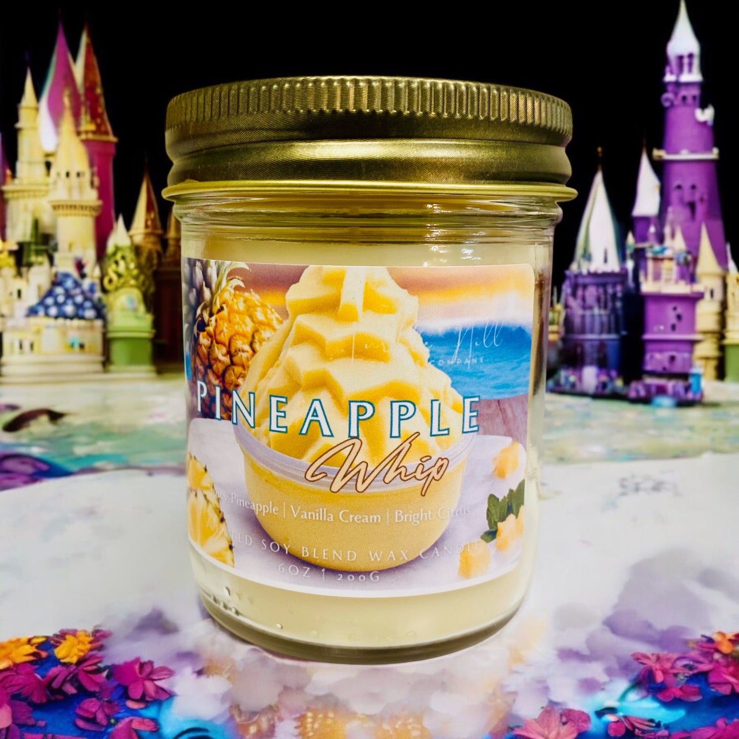Pineapple Whip- 6oz Soy Candle